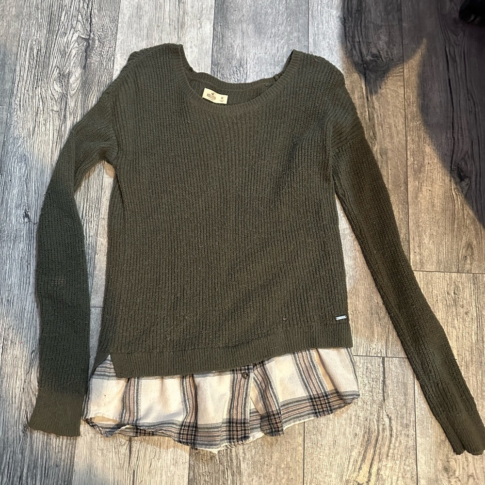 Green sweater